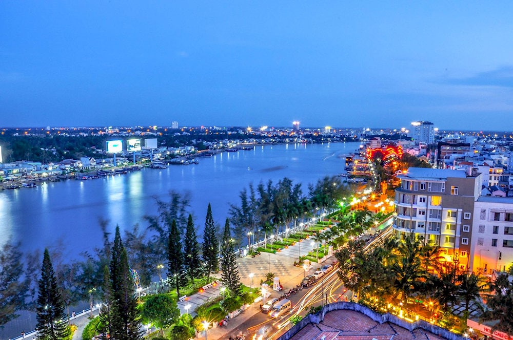 Ninh Kieu Wharf is the beating heart of Can Tho, where the Mekong's gentle currents meet lively promenades, colorful boats, and riverside charm 